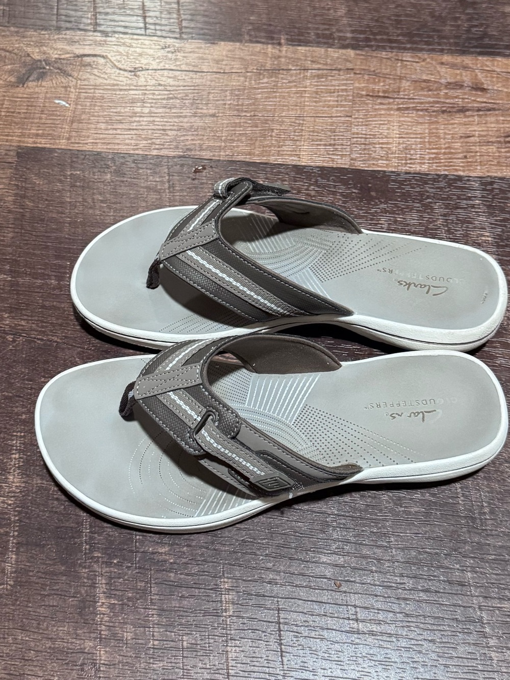 Clarks Breeze Sea Cloudstepper Women's Flip Flop Sandals 7 - Picture 4 of 5